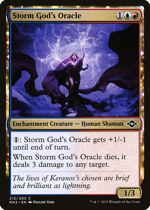 Storm God's Oracle - Modern Horizons 2 - C - 213