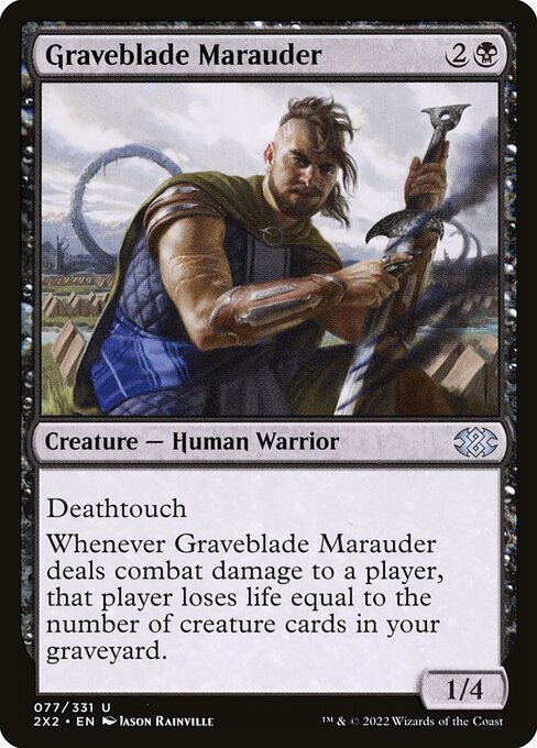 Graveblade Marauder - Double Masters 2022 - U - 77