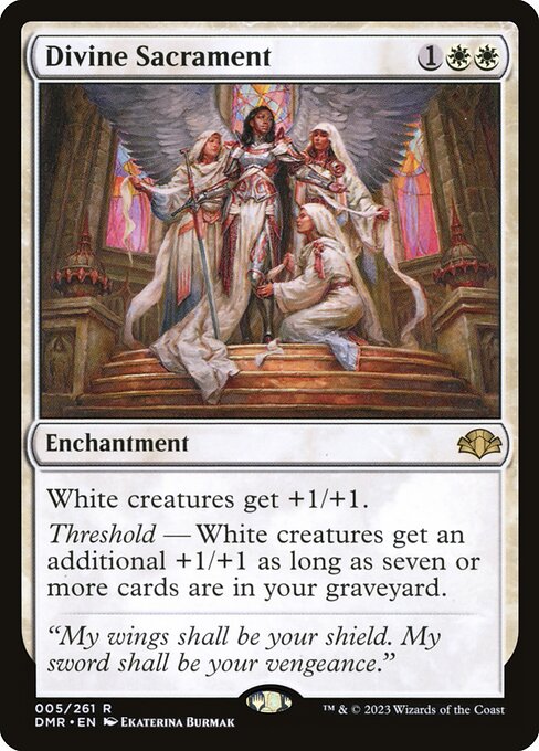 Divine Sacrament - Dominaria Remastered - R - 5