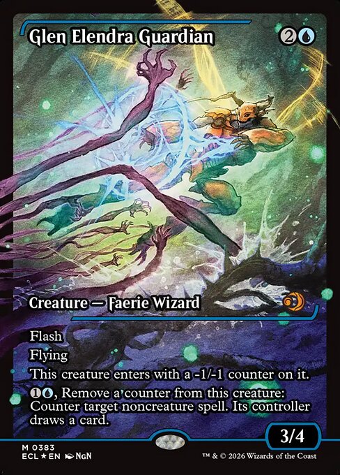Glen Elendra Guardian (0383) (Showcase) - Lorwyn Eclipsed - M - 383