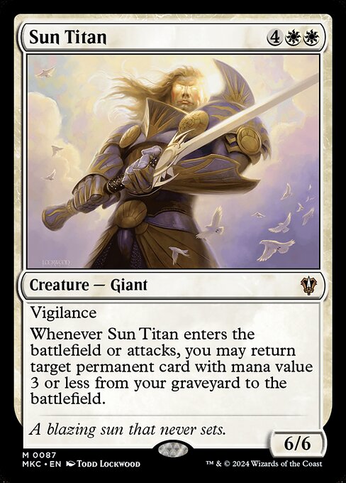 Sun Titan - Commander: Murders at Karlov Manor - M - 87
