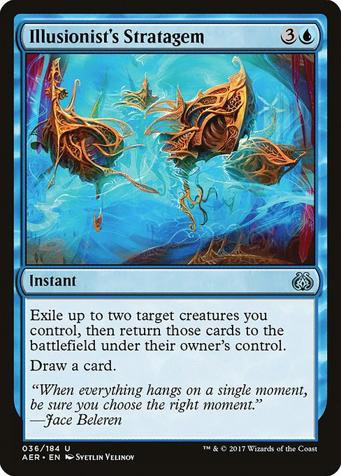 Illusionist's Stratagem - Aether Revolt - U - 36