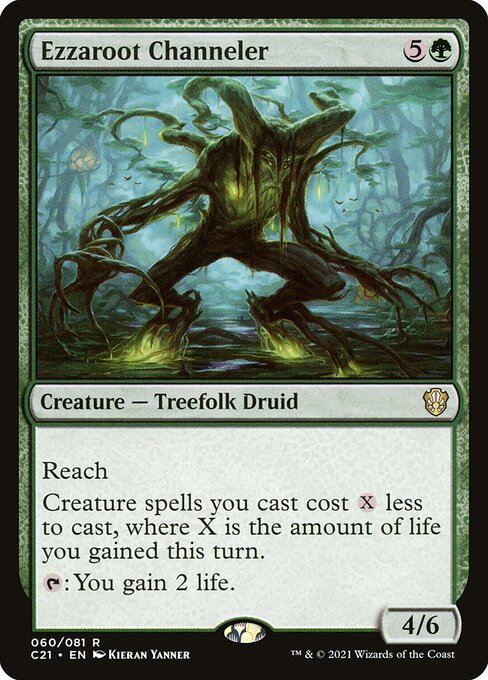 Ezzaroot Channeler - Commander 2021 - R - 60