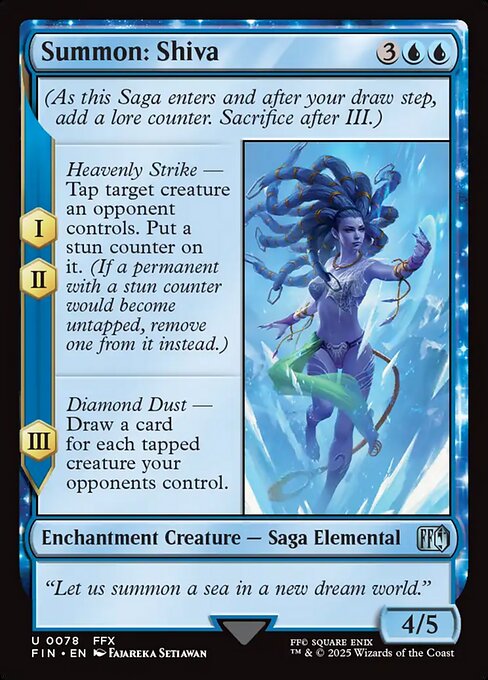 Summon: Shiva - FINAL FANTASY - U - 78