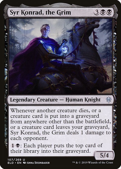 Syr Konrad, the Grim - Throne of Eldraine - U - 107