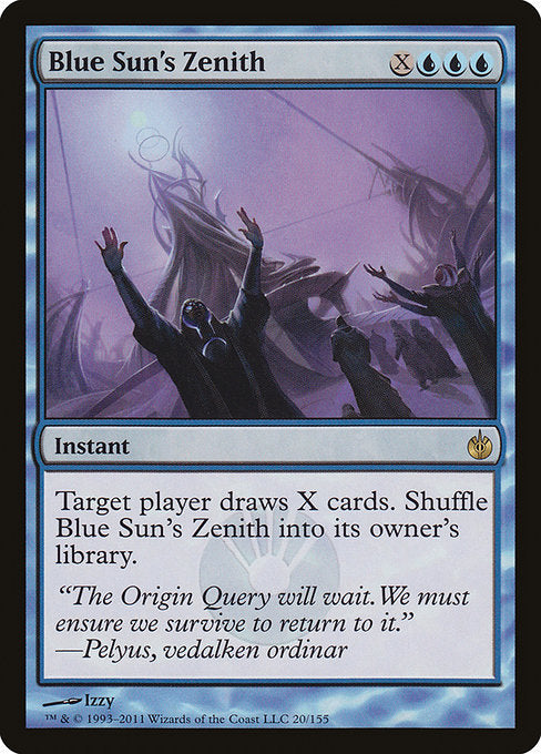 Blue Sun's Zenith - Mirrodin Besieged - R - 20
