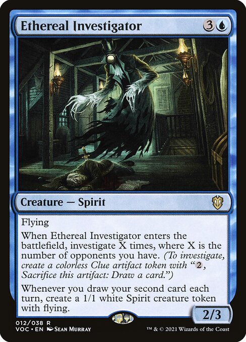 Ethereal Investigator - Commander: Innistrad: Crimson Vow - R - 12