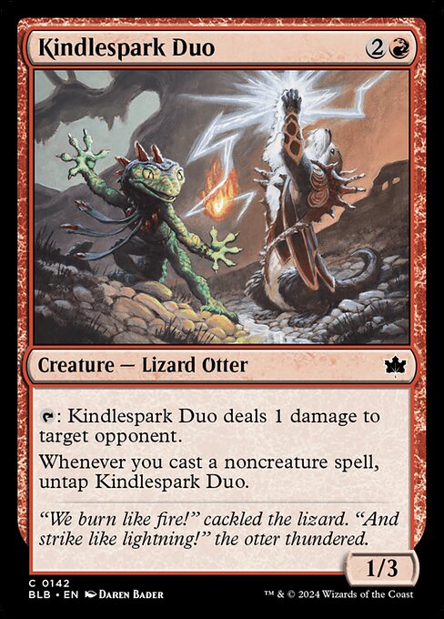 Kindlespark Duo - Bloomburrow - C - 142