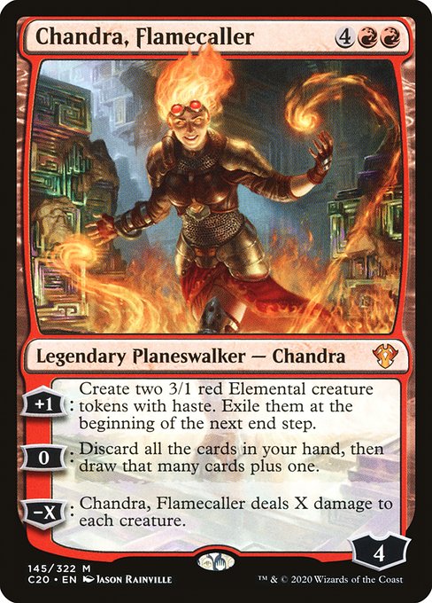 Chandra, Flamecaller - Commander 2020 - M - 145