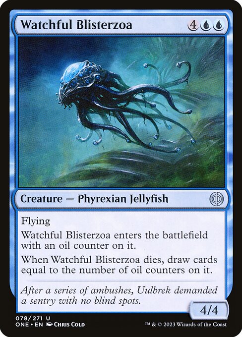 Watchful Blisterzoa - Phyrexia: All Will Be One - U - 78