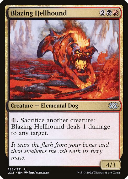 Blazing Hellhound - Double Masters 2022 - U - 183