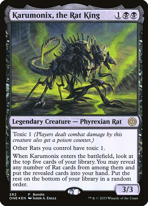 Karumonix, the Rat King (ONE Bundle) - Unique and Miscellaneous Promos - P - 282
