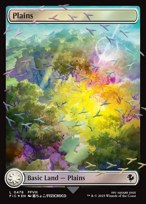 Plains (Chocobo Track Foil) - Commander: FINAL FANTASY - L - 478