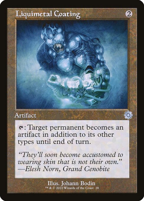 Liquimetal Coating - The Brothers' War: Retro Frame Artifacts - U - 28