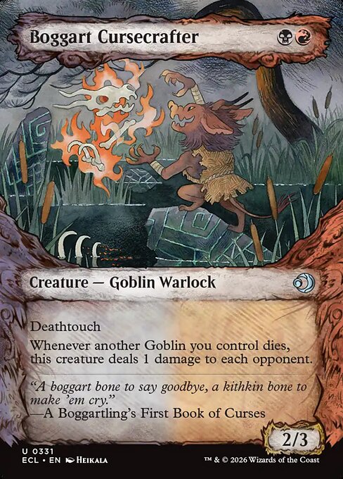 Boggart Cursecrafter (Showcase) - Lorwyn Eclipsed - U - 331