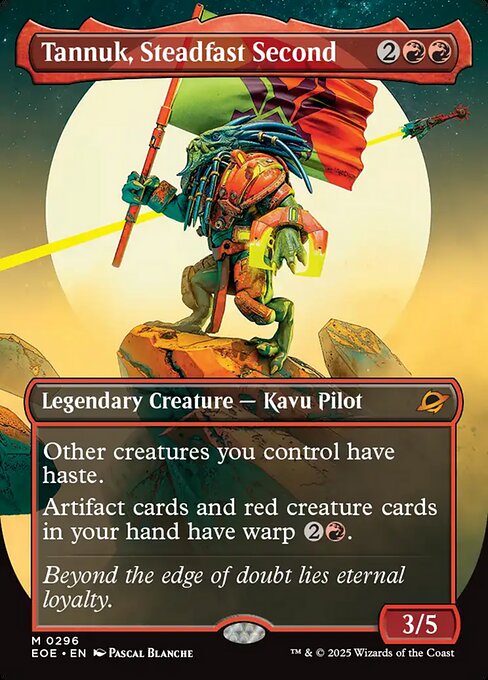 Tannuk, Steadfast Second (Borderless) - Edge of Eternities - M - 296