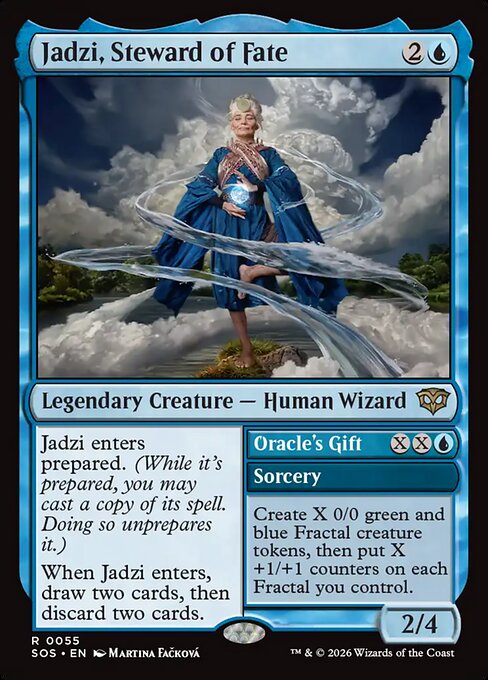 Jadzi, Steward of Fate - Secrets of Strixhaven - R - 55