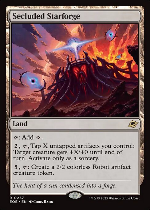 Secluded Starforge - Promo Pack: Edge of Eternities - R - 257