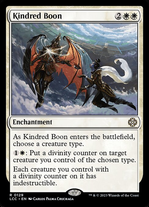 Kindred Boon - Commander: The Lost Caverns of Ixalan - R - 129