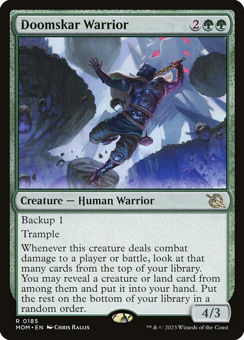 Doomskar Warrior - March of the Machine - R - 185