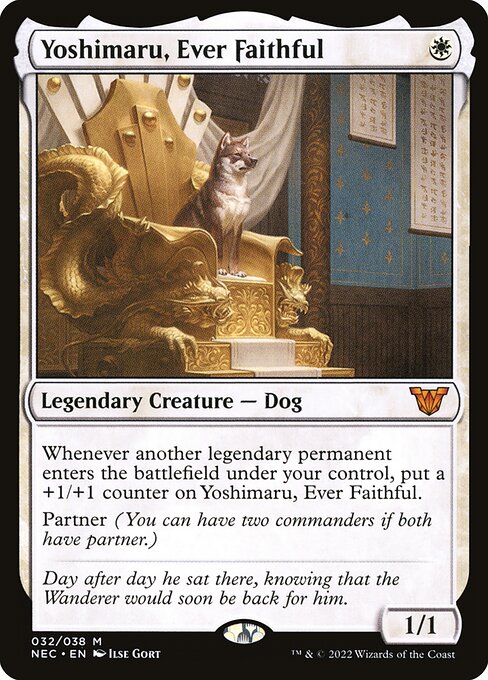 Yoshimaru, Ever Faithful - Commander: Kamigawa: Neon Dynasty - M - 32