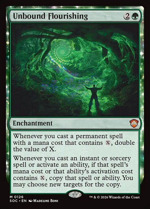 Unbound Flourishing - Commander: Secrets of Strixhaven - M - 126