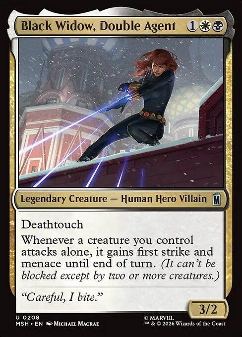 Black Widow, Double Agent - Marvel Super Heroes - U - 208
