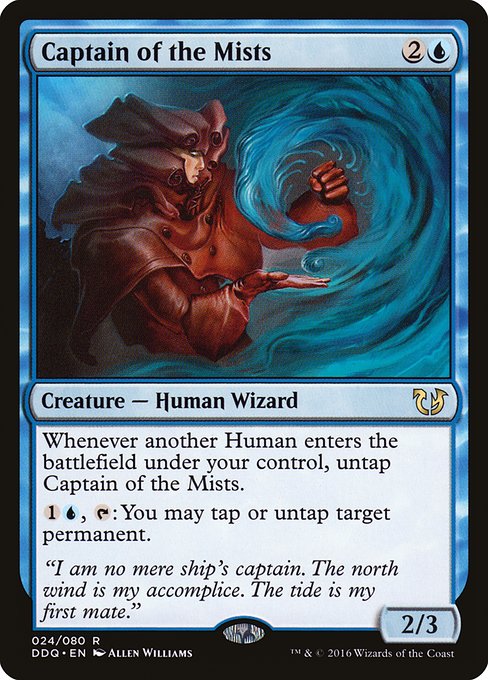 Captain of the Mists - Duel Decks: Blessed vs. Cursed - R - 24