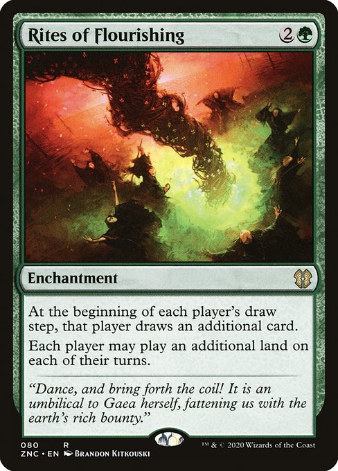 Rites of Flourishing - Commander: Zendikar Rising - R - 80