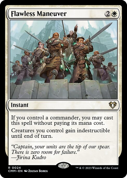 Flawless Maneuver - Commander Masters - R - 24