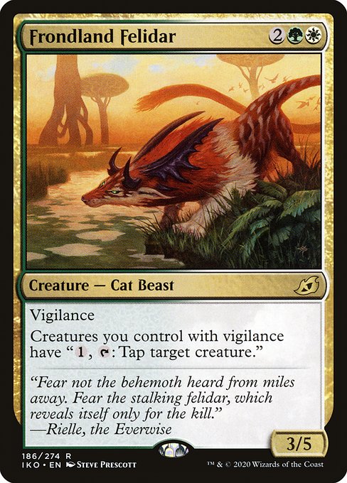 Frondland Felidar - Prerelease Cards - R - 186