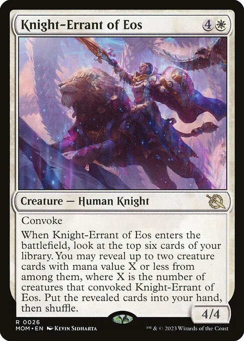 Knight-Errant of Eos - March of the Machine - R - 26