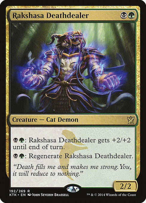 Rakshasa Deathdealer - Khans of Tarkir - R - 192