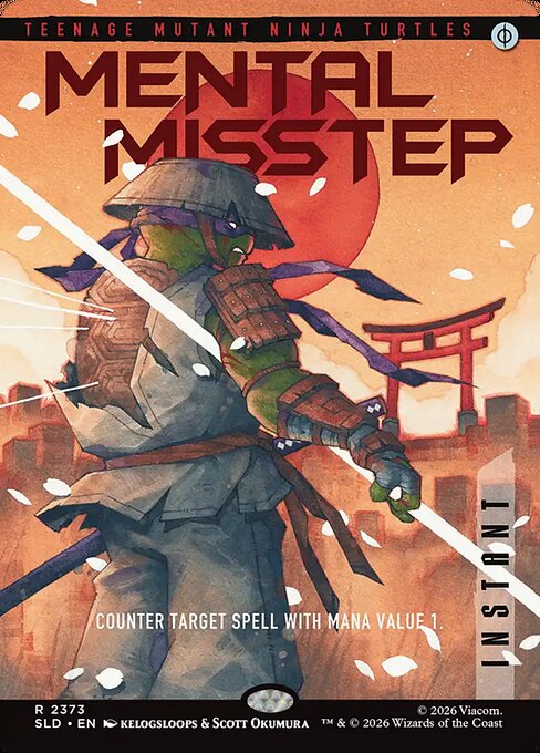 Mental Misstep (2373) - Secret Lair Drop Series - R - 2373