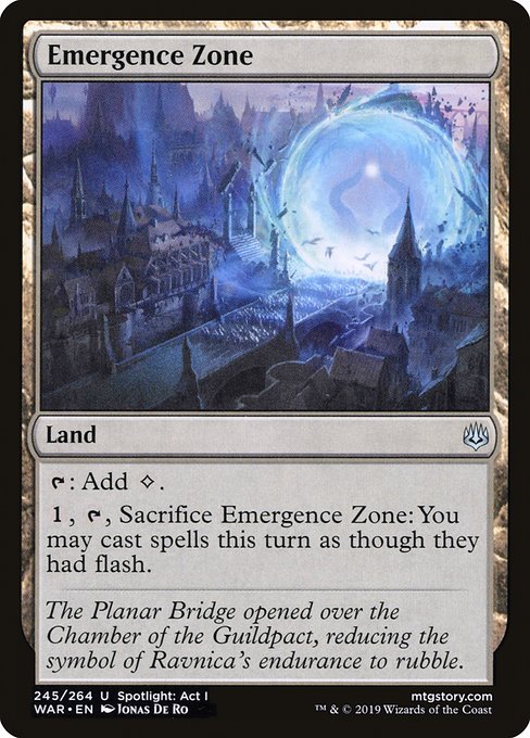 Emergence Zone - War of the Spark - U - 245