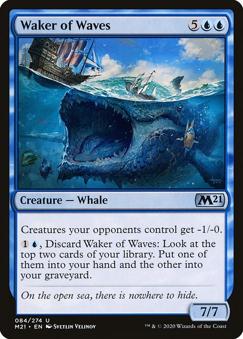 Waker of Waves - Core Set 2021 - U - 84