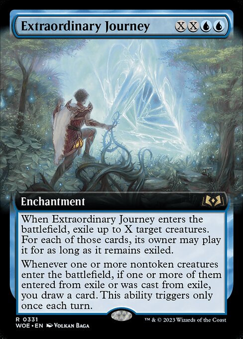 Extraordinary Journey (Extended Art) - Wilds of Eldraine - R - 331