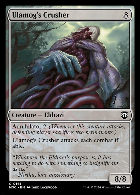 Ulamog's Crusher - Commander: Modern Horizons 3 - C - 161