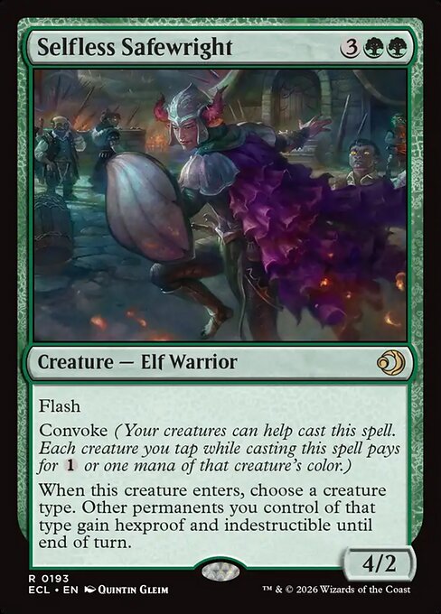 Selfless Safewright - Lorwyn Eclipsed - R - 193