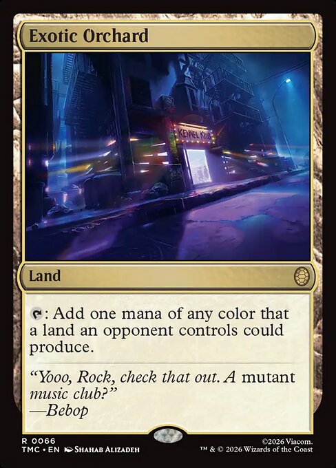 Exotic Orchard - Commander: Teenage Mutant Ninja Turtles - R - 66