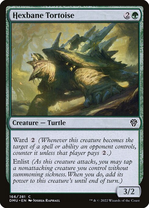 Hexbane Tortoise - Dominaria United - C - 166