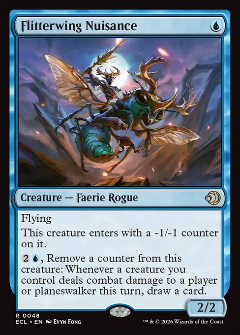 Flitterwing Nuisance - Lorwyn Eclipsed - R - 48