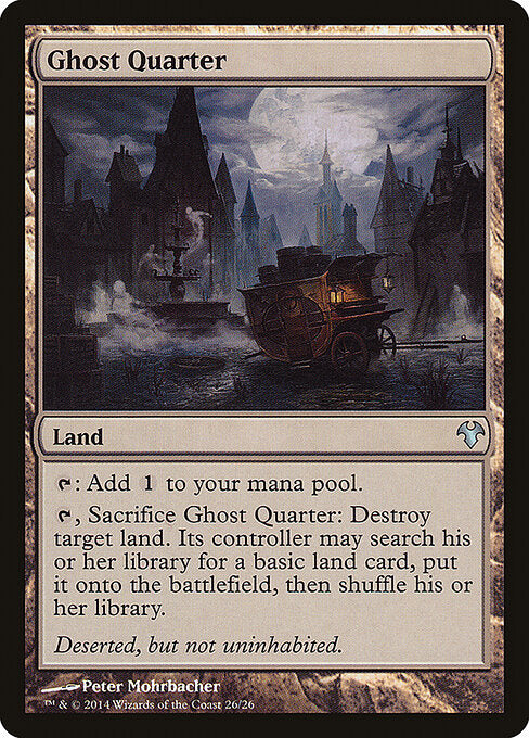 Ghost Quarter - Magic Modern Event Deck - U - 26