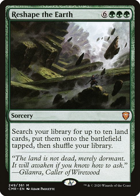 Reshape the Earth - Commander Legends - M - 249