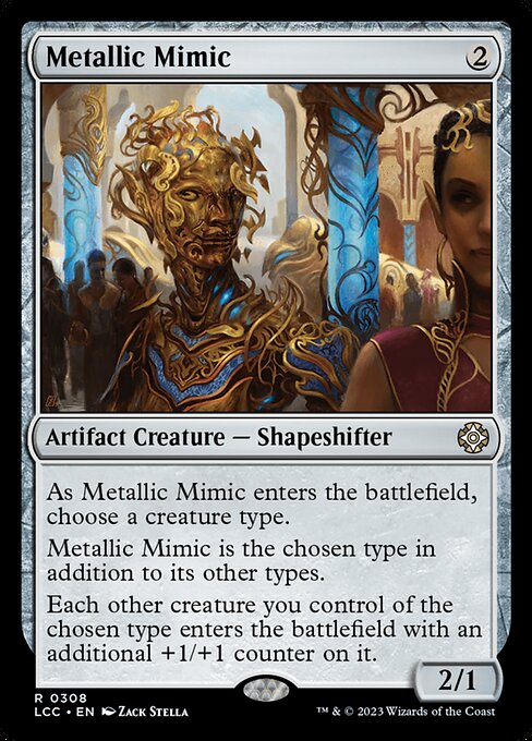 Metallic Mimic - Commander: The Lost Caverns of Ixalan - R - 308