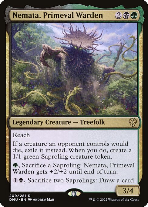 Nemata, Primeval Warden - Dominaria United - R - 209