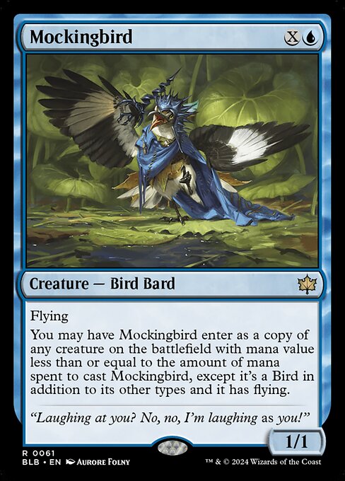 Mockingbird - Bloomburrow - R - 61