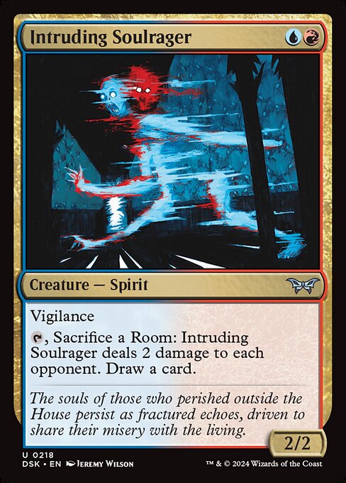 Intruding Soulrager - Duskmourn: House of Horror - U - 218