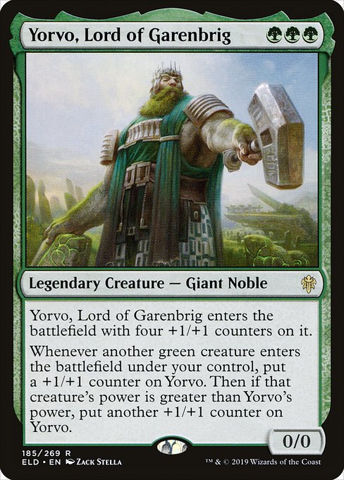 Yorvo, Lord of Garenbrig - Throne of Eldraine - R - 185