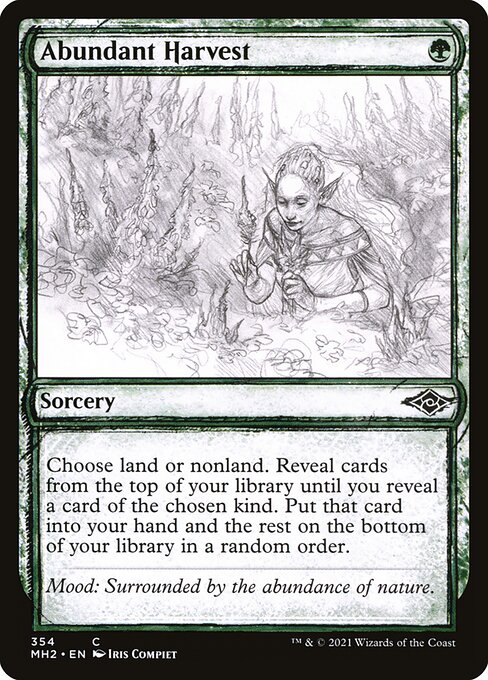 Abundant Harvest (Showcase) - Modern Horizons 2 - C - 354